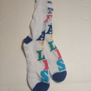 Colorful Lettered Socks The Beatles Size 6 To 10 New W/o Tags